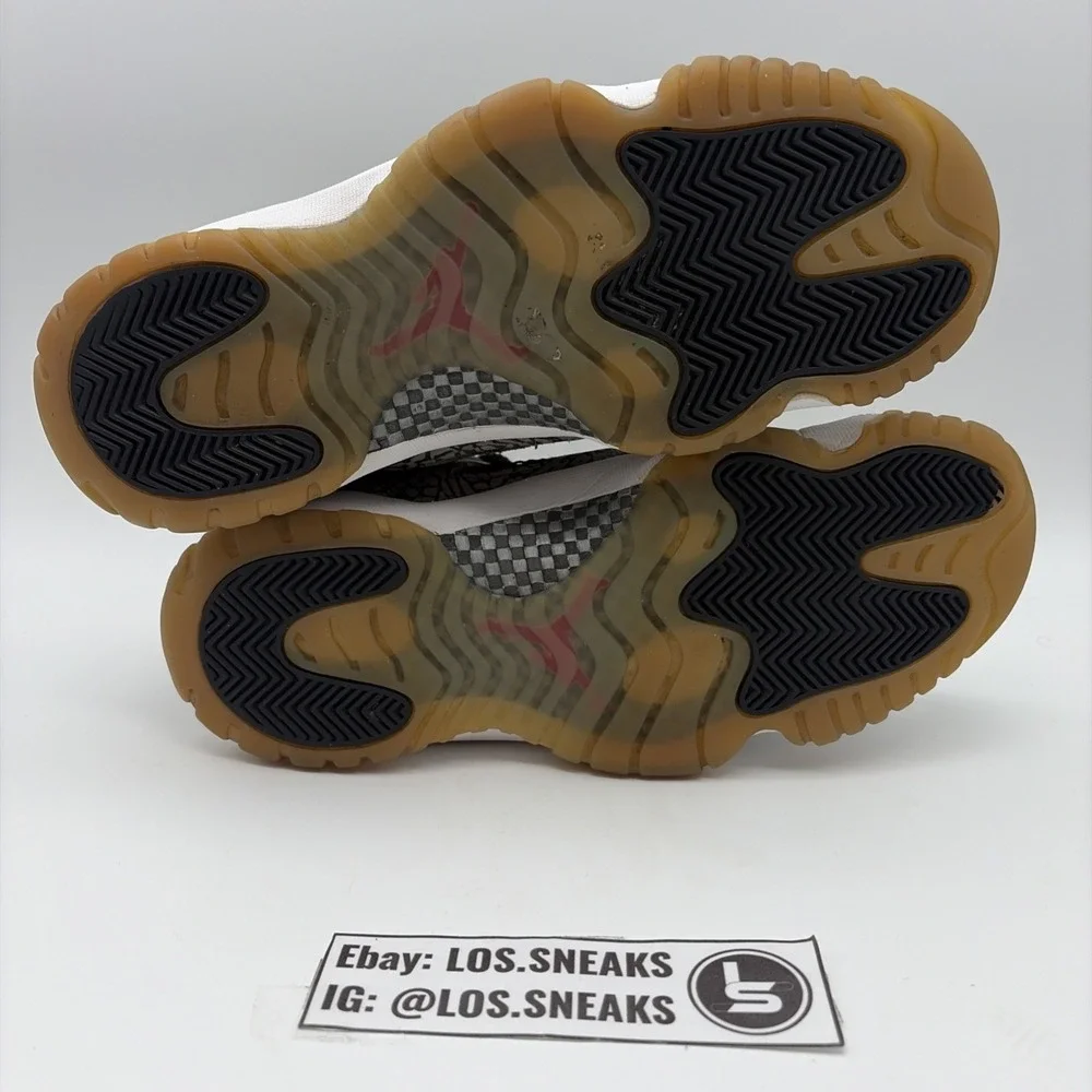 Size 9.5 - Air Jordan 11 Retro IE Low Black Cement (919712-006)